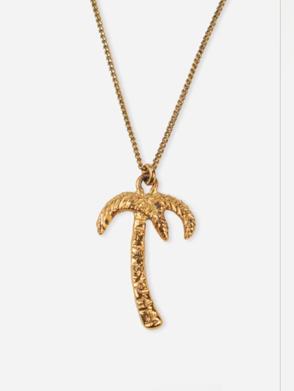 YSL Gold Palm Tree Pendant Bracelet - Women Jewelry